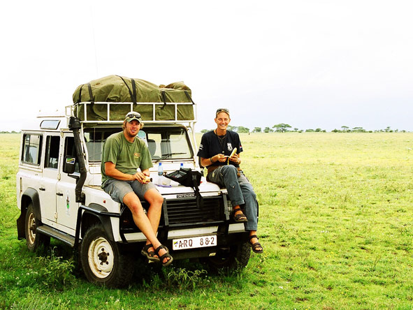 Ingrid de Wet - out on safari in East Africa